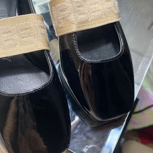 Burberry black shoes